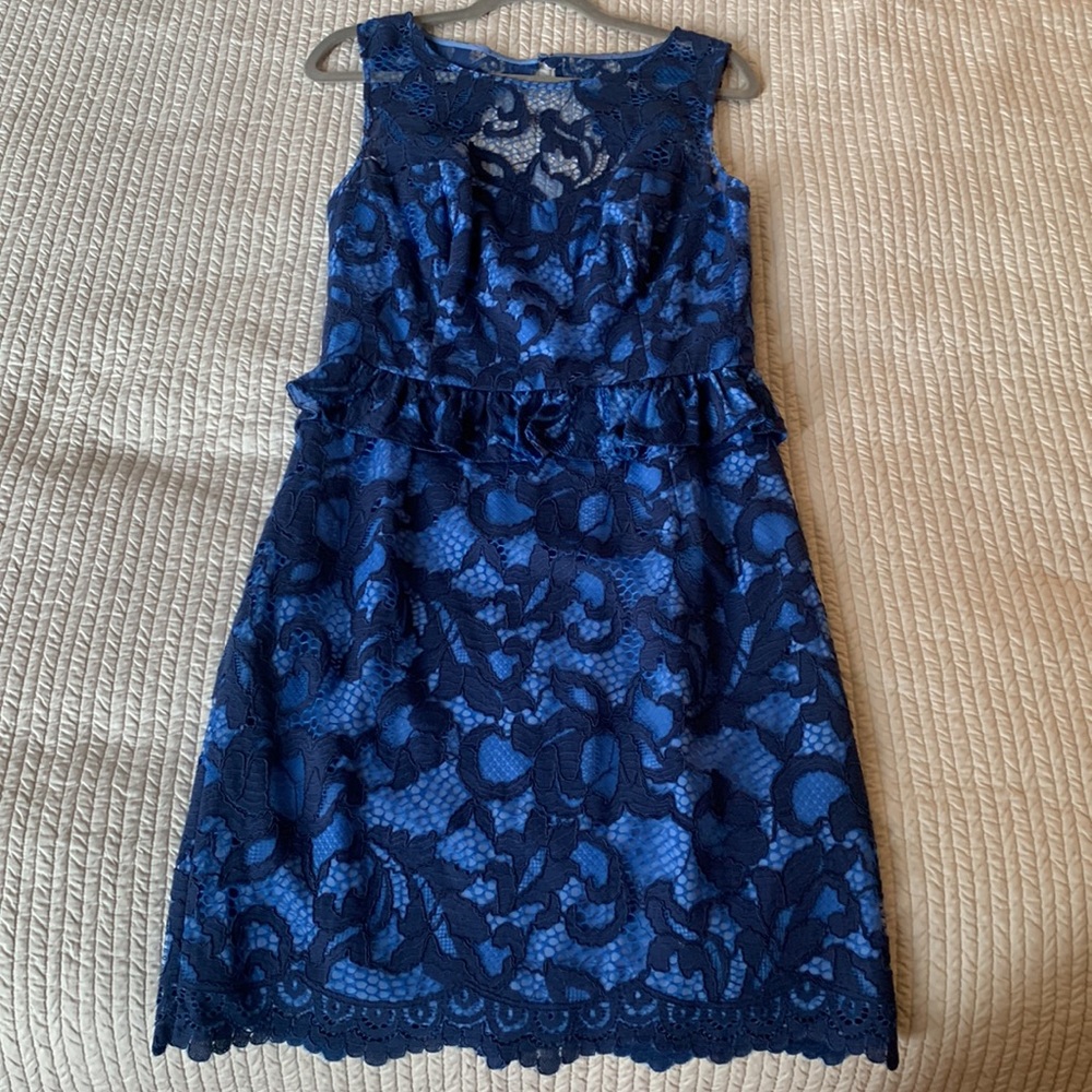 Lilly Pulitzer Navy Lace Dress